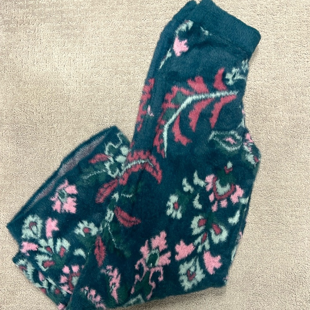 Anthropologie daily practice fuzzy warm pants